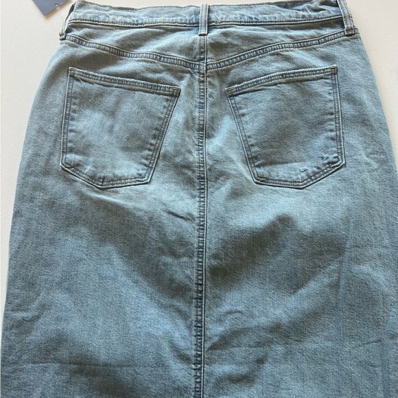 NWT Women's Universal Thread High-Rise Denim Maxi Skirt Size 12 (L) - Picture 7 of 7